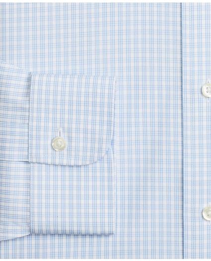 Madison Relaxed-Fit Dress Shirt, Non-Iron Triple Check, image 3