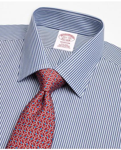 Madison Relaxed-Fit Dress Shirt, Non-Iron Stripe, image 2