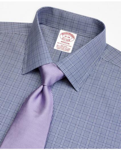 Stretch Madison Relaxed-Fit Dress Shirt, Non-Iron Glen Plaid, image 2