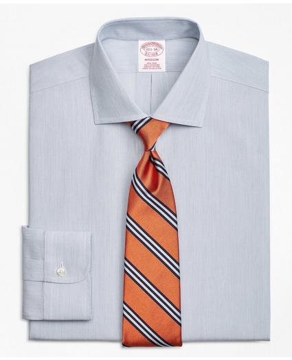 Madison Relaxed-Fit Dress Shirt, Non-Iron Pencil Stripe, image 1