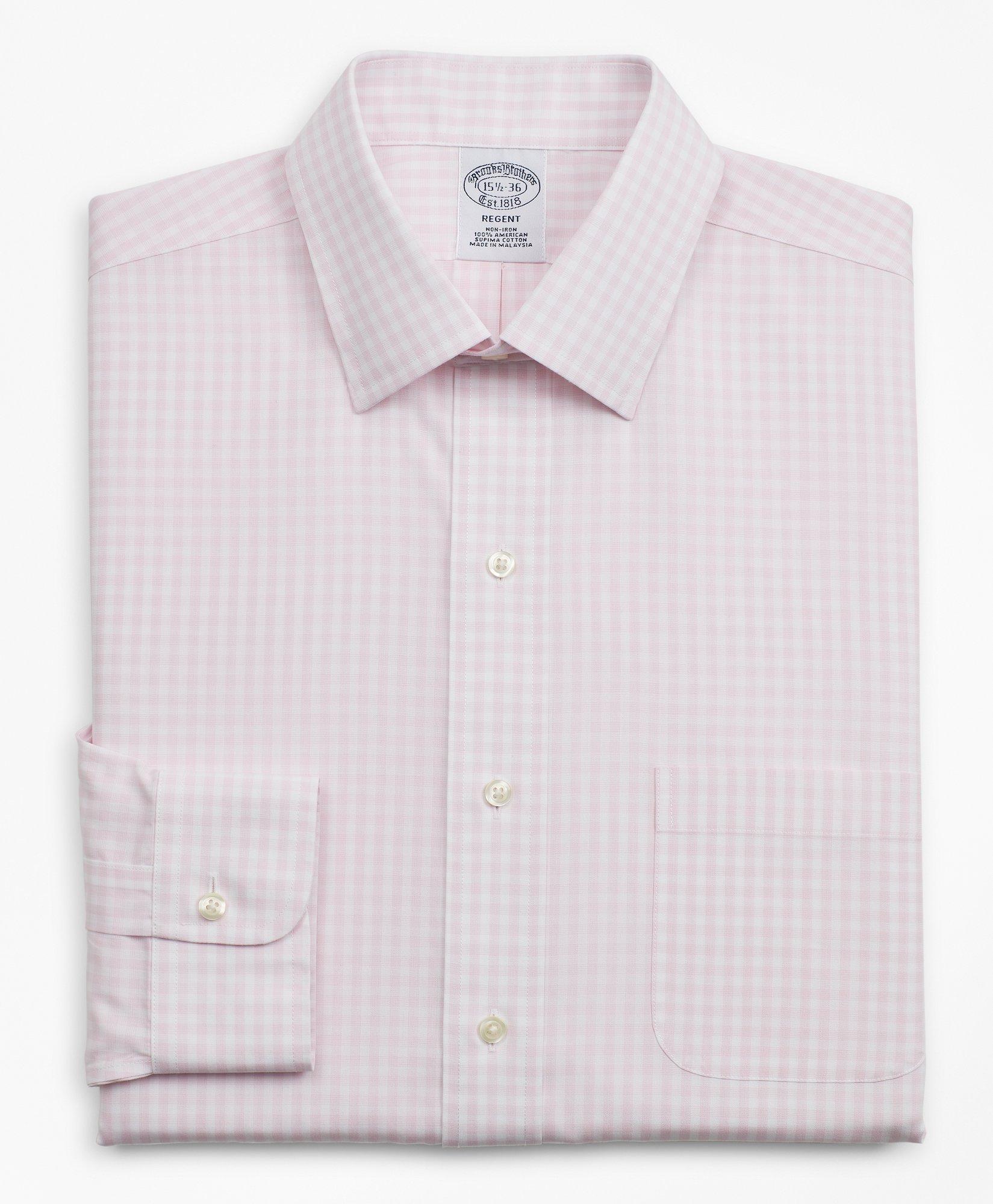 Regent Regular-Fit Dress Shirt, Non-Iron Check