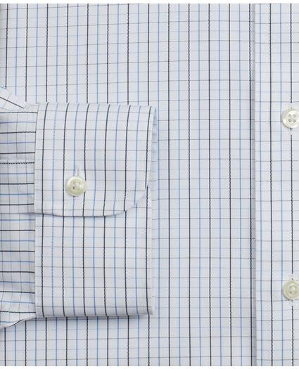 Madison Relaxed-Fit Dress Shirt, Non-Iron Grid Check, image 3