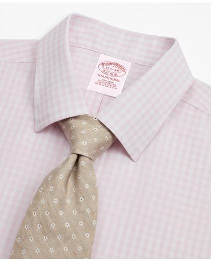 Traditional Extra-Relaxed-Fit Dress Shirt, Non-Iron Check, image 2