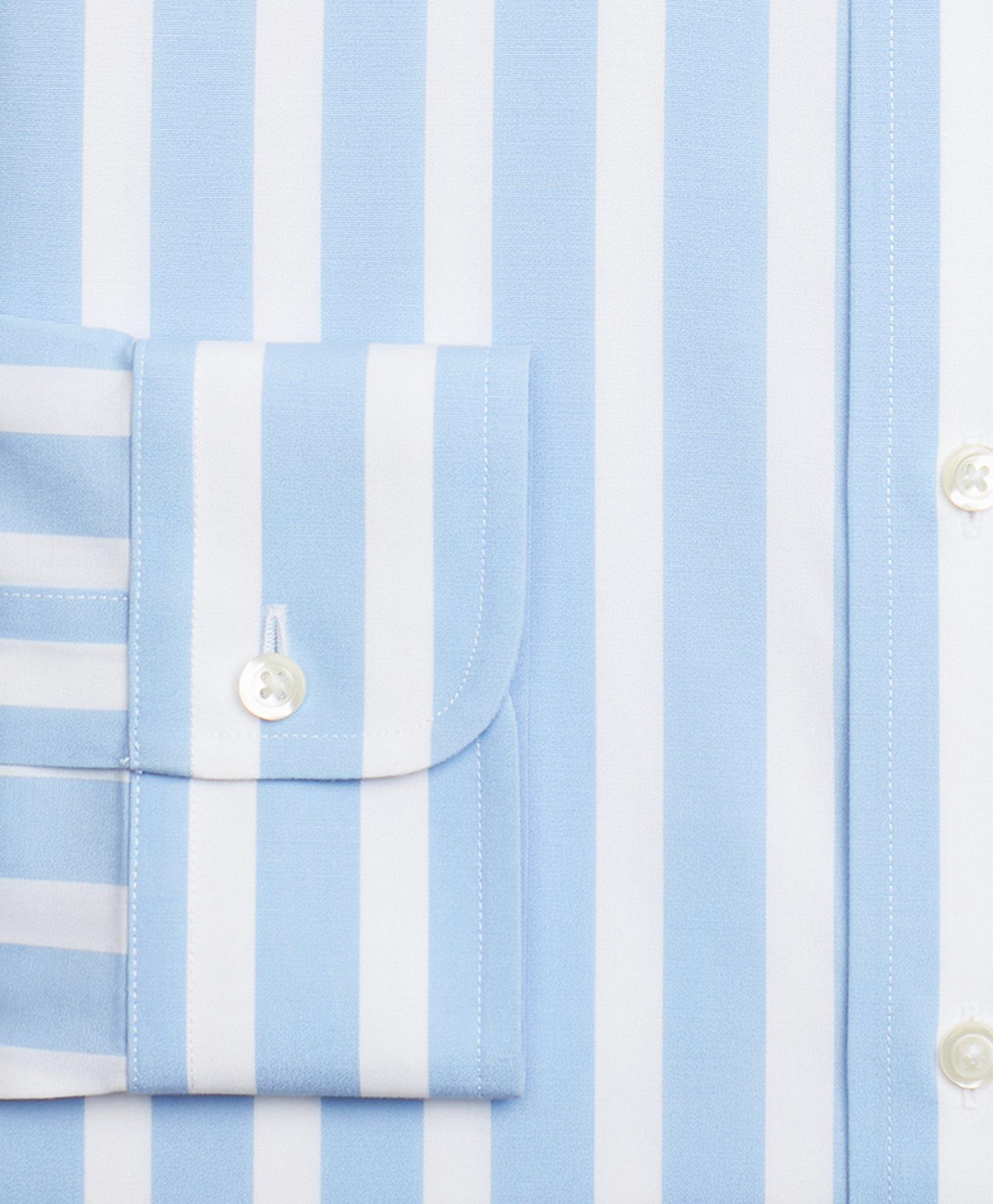Stretch Regent Regular-Fit Dress Shirt, Non-Iron Bold Stripe, image 3