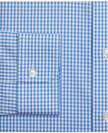 Stretch Madison Relaxed-Fit Dress Shirt, Non-Iron Gingham, image 3