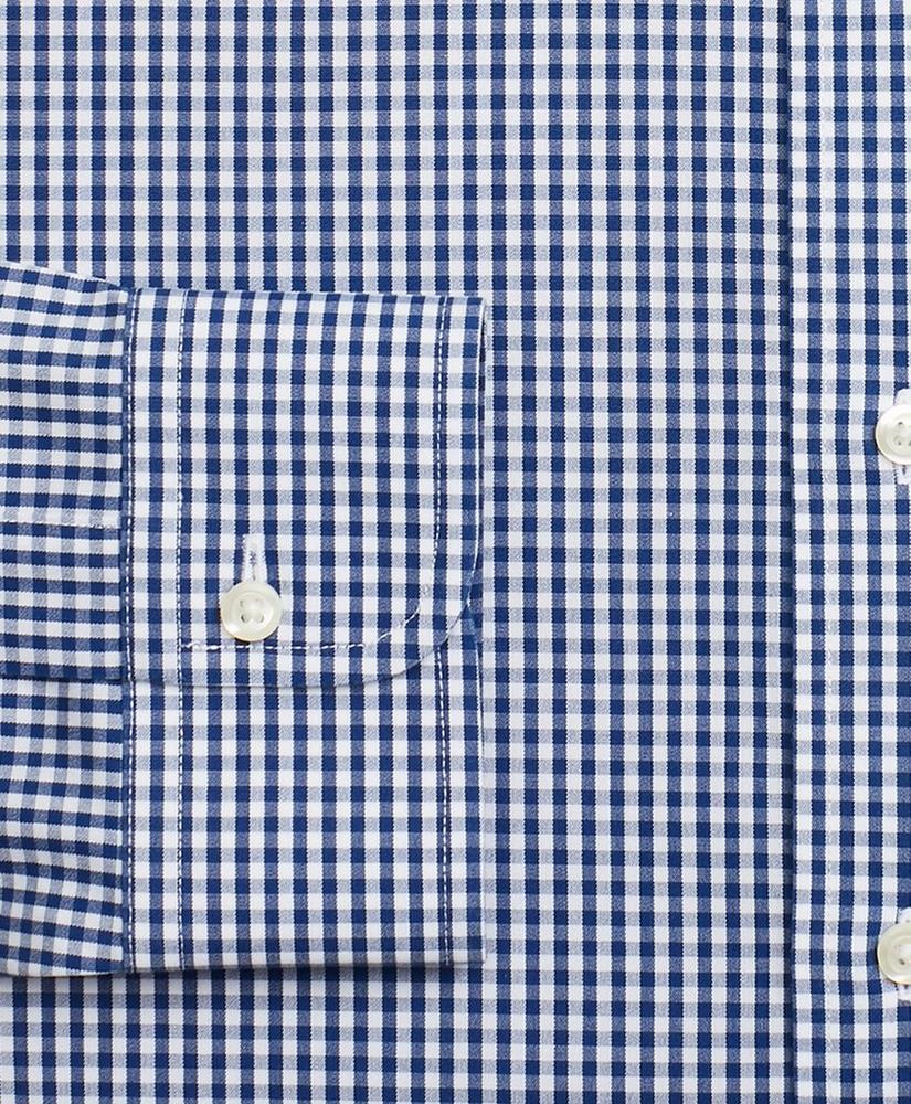 Stretch Madison Relaxed-Fit Dress Shirt, Non-Iron Gingham, image 3