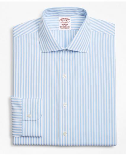 Stretch Madison Relaxed-Fit Dress Shirt, Non-Iron Bengal Stripe, image 4