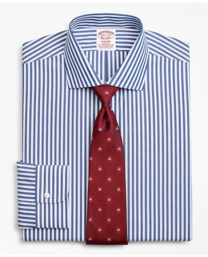 Stretch Madison Relaxed-Fit Dress Shirt, Non-Iron Bengal Stripe, image 1