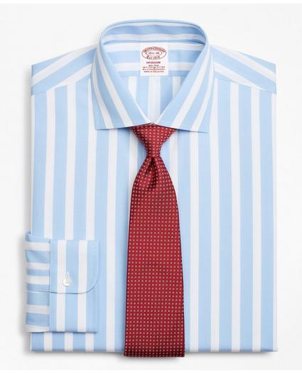Stretch Madison Relaxed-Fit Dress Shirt, Non-Iron Bold Stripe, image 1