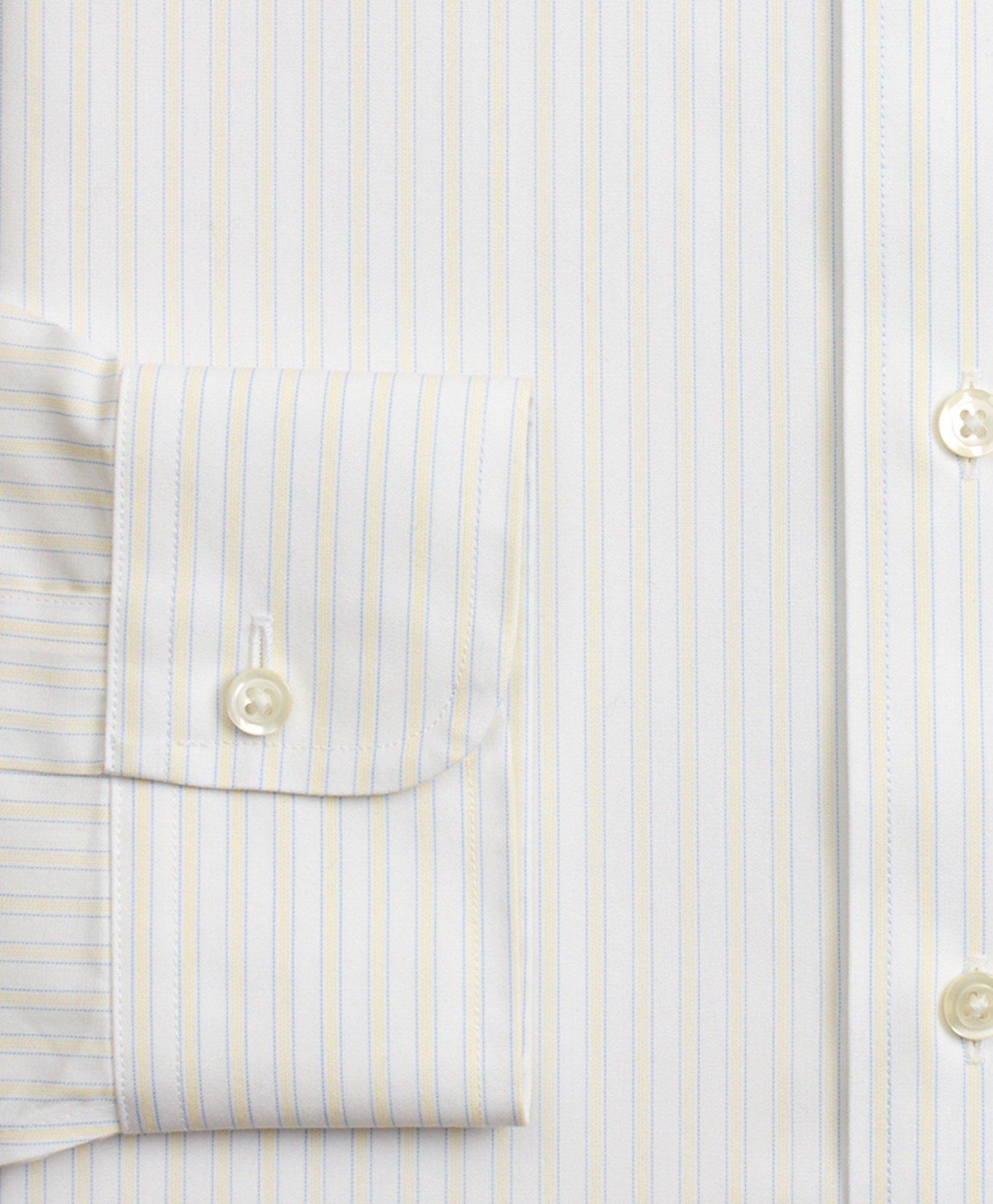 Regent Regular-Fit Dress Shirt, Non-Iron Stripe, image 3