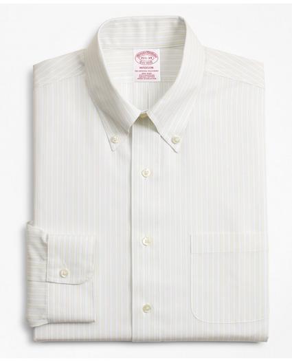 Madison Relaxed-Fit Dress Shirt, Non-Iron Stripe, image 4