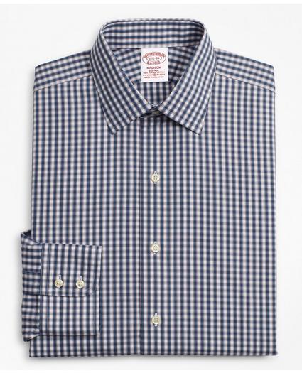 Stretch Madison Relaxed-Fit Dress Shirt, Non-Iron Check, image 4