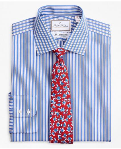 Luxury Collection Madison Relaxed-Fit Dress Shirt, Franklin Spread Collar Outline Stripe, image 1