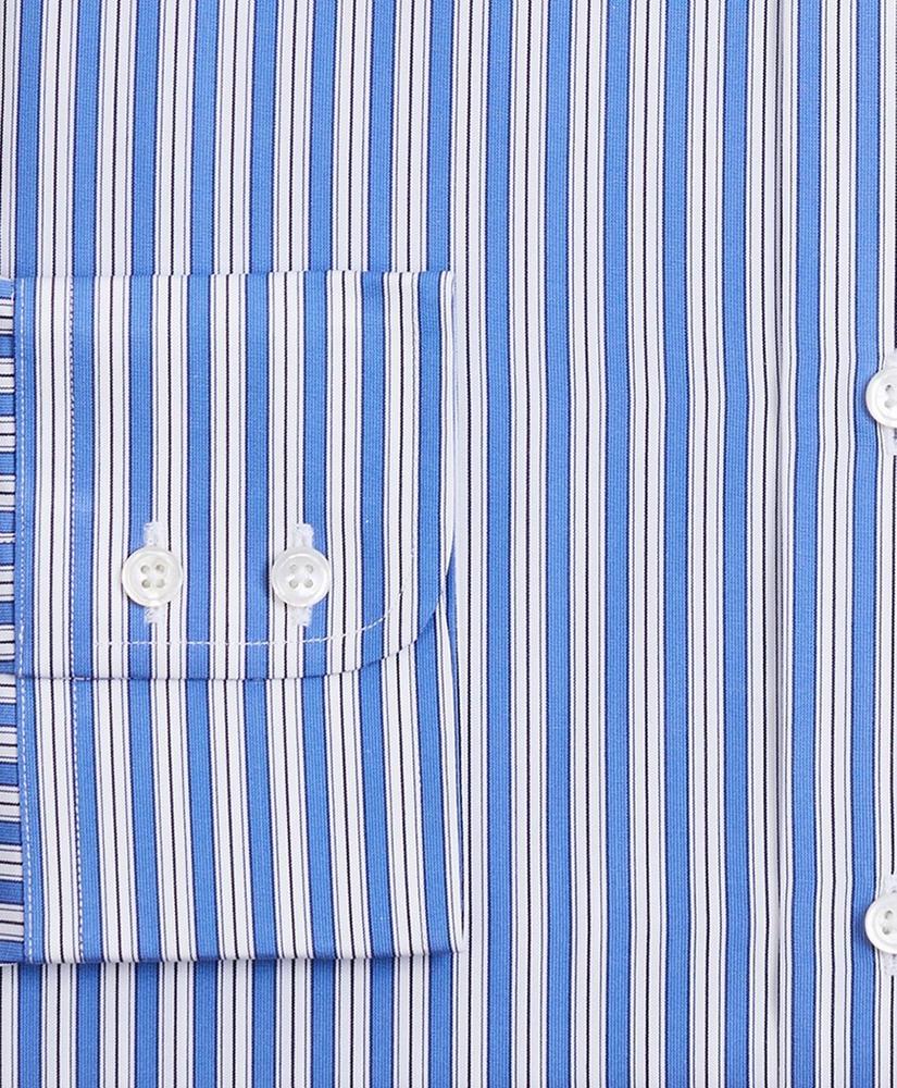 Luxury Collection Madison Relaxed-Fit Dress Shirt, Franklin Spread Collar Outline Stripe, image 3