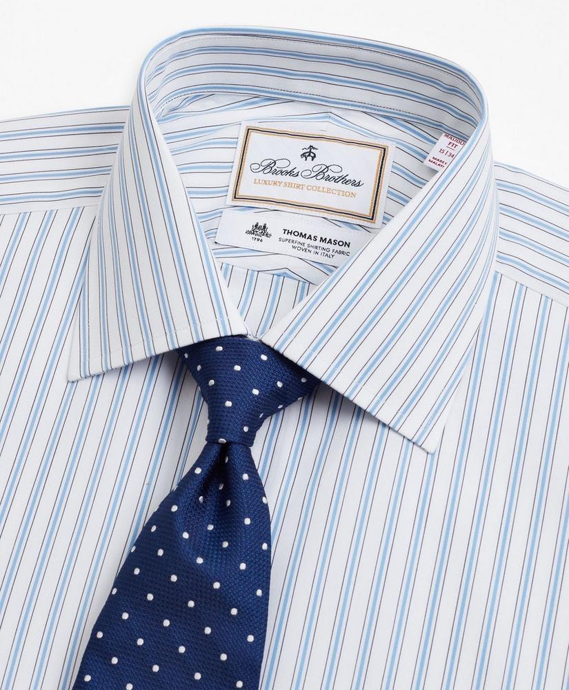 Luxury Collection Madison Relaxed-Fit Dress Shirt, Franklin Spread Collar Outline Stripe, image 2