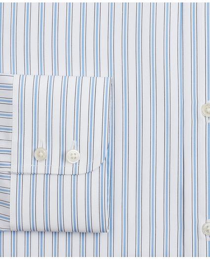 Luxury Collection Madison Relaxed-Fit Dress Shirt, Franklin Spread Collar Outline Stripe, image 3