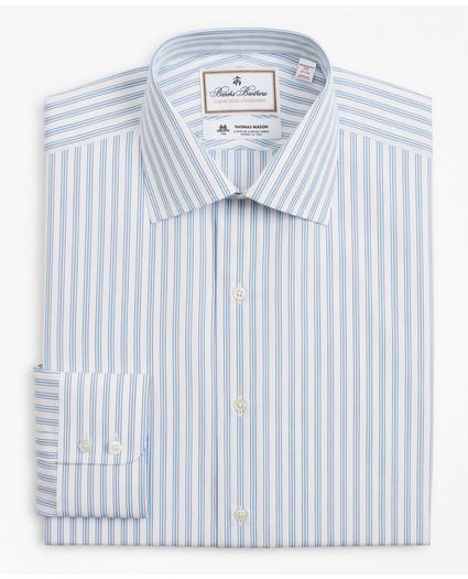 Luxury Collection Madison Relaxed-Fit Dress Shirt, Franklin Spread Collar Outline Stripe, image 4