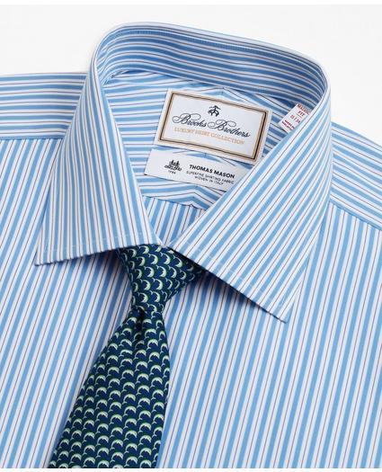 Luxury Collection Madison Relaxed-Fit Dress Shirt, Franklin Spread Collar Pinstripe, image 2