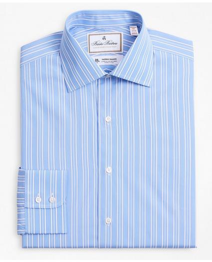 Luxury Collection Madison Relaxed-Fit Dress Shirt, Franklin Spread Collar Ribbon Stripe, image 4
