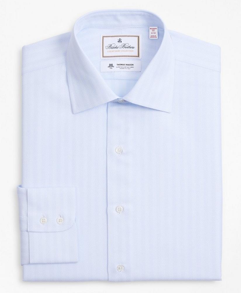 Luxury Collection Madison Relaxed-Fit Dress Shirt, Franklin Spread Collar Stripe, image 4