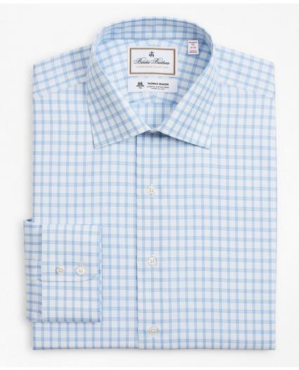 Luxury Collection Madison Relaxed-Fit Dress Shirt, Franklin Spread Collar Check, image 4