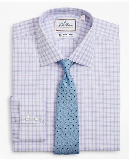 Luxury Collection Madison Relaxed-Fit Dress Shirt, Franklin Spread Collar Check, image 1