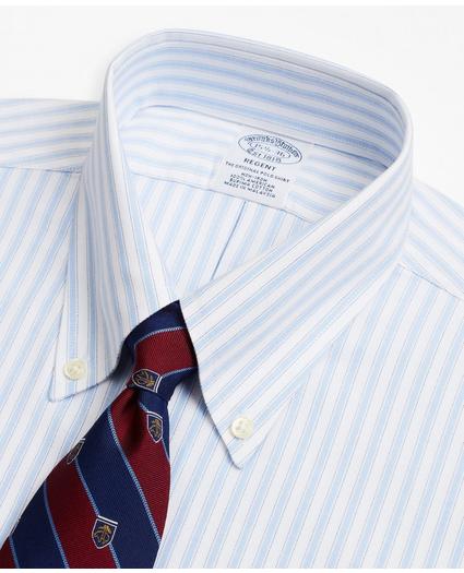 BrooksCool® Regent Regular-Fit Dress Shirt, Non-Iron Stripe, image 2