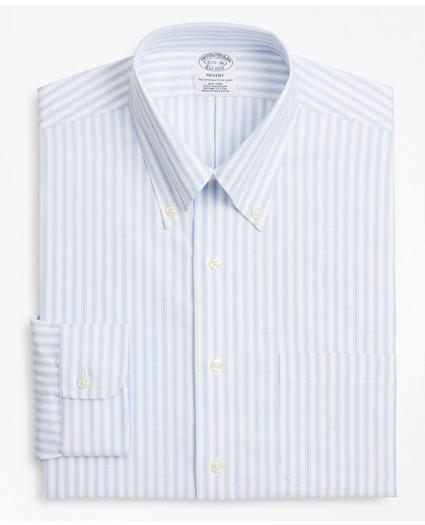 BrooksCool® Regent Regular-Fit Dress Shirt, Non-Iron Stripe, image 4