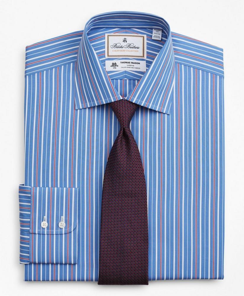 Luxury Collection Regent Regular-Fit Dress Shirt, Franklin Spread Collar Multi-Stripe, image 1