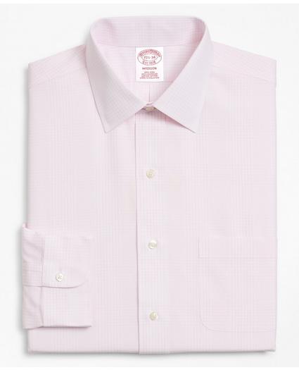 Madison Relaxed-Fit Dress Shirt, Non-Iron Glen Plaid, image 4