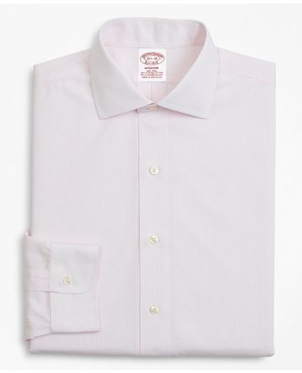Stretch Madison Relaxed-Fit Dress Shirt, Non-Iron Stripe, image 4