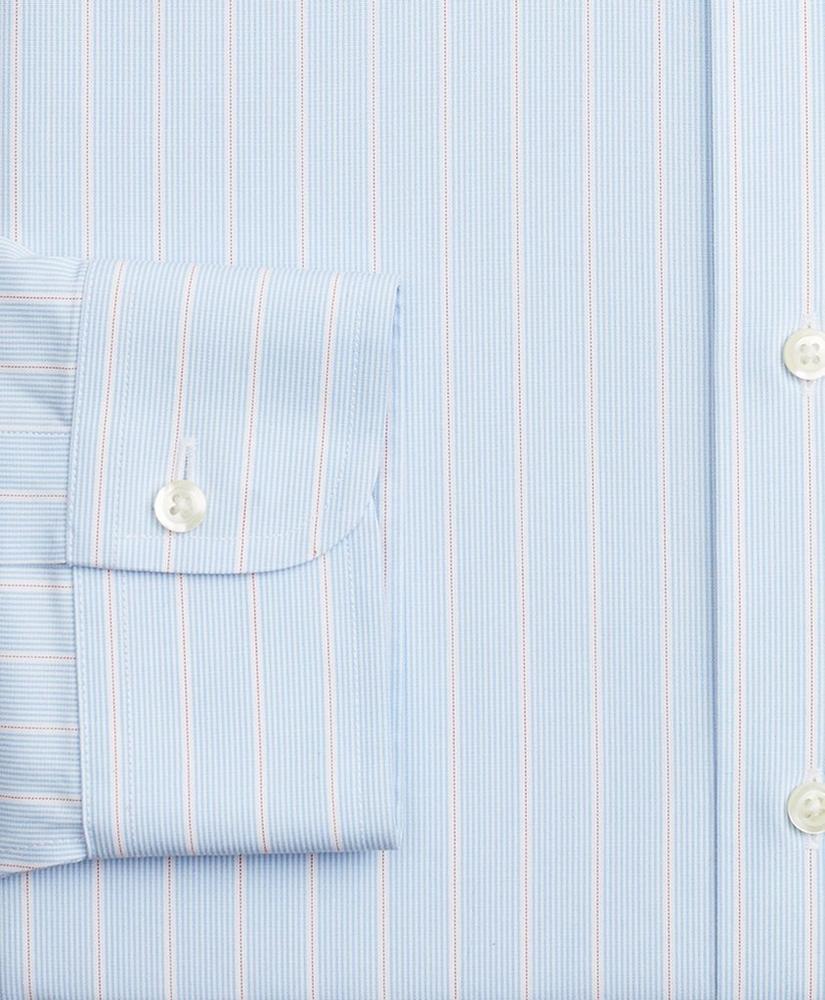 Stretch Madison Relaxed-Fit Dress Shirt, Non-Iron Pinstripe, image 3