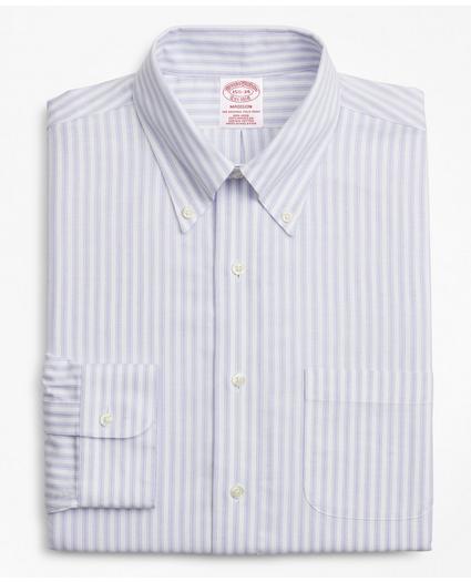 Brooks Brothers Cool Madison Relaxed-Fit Dress Shirt, Non-Iron Stripe, image 4