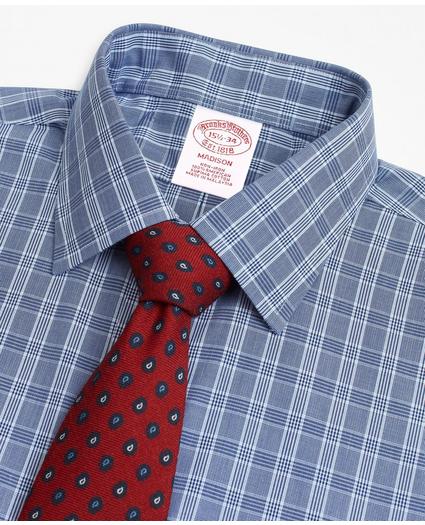 Madison Relaxed-Fit Dress Shirt, Non-Iron Glen Plaid, image 2