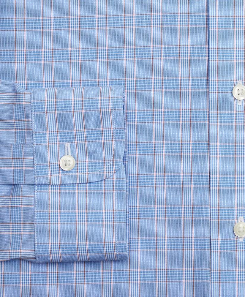 Traditional Extra-Relaxed-Fit Dress Shirt, Non-Iron Glen Plaid, image 3