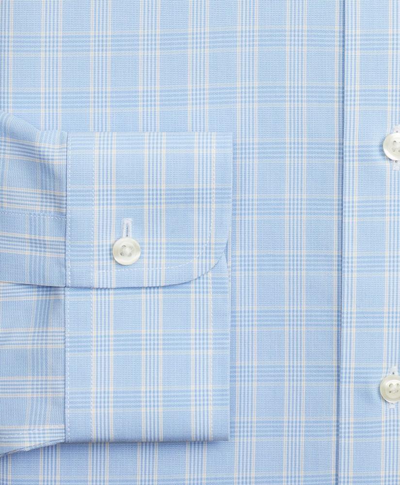 Traditional Extra-Relaxed-Fit Dress Shirt, Non-Iron Glen Plaid, image 3