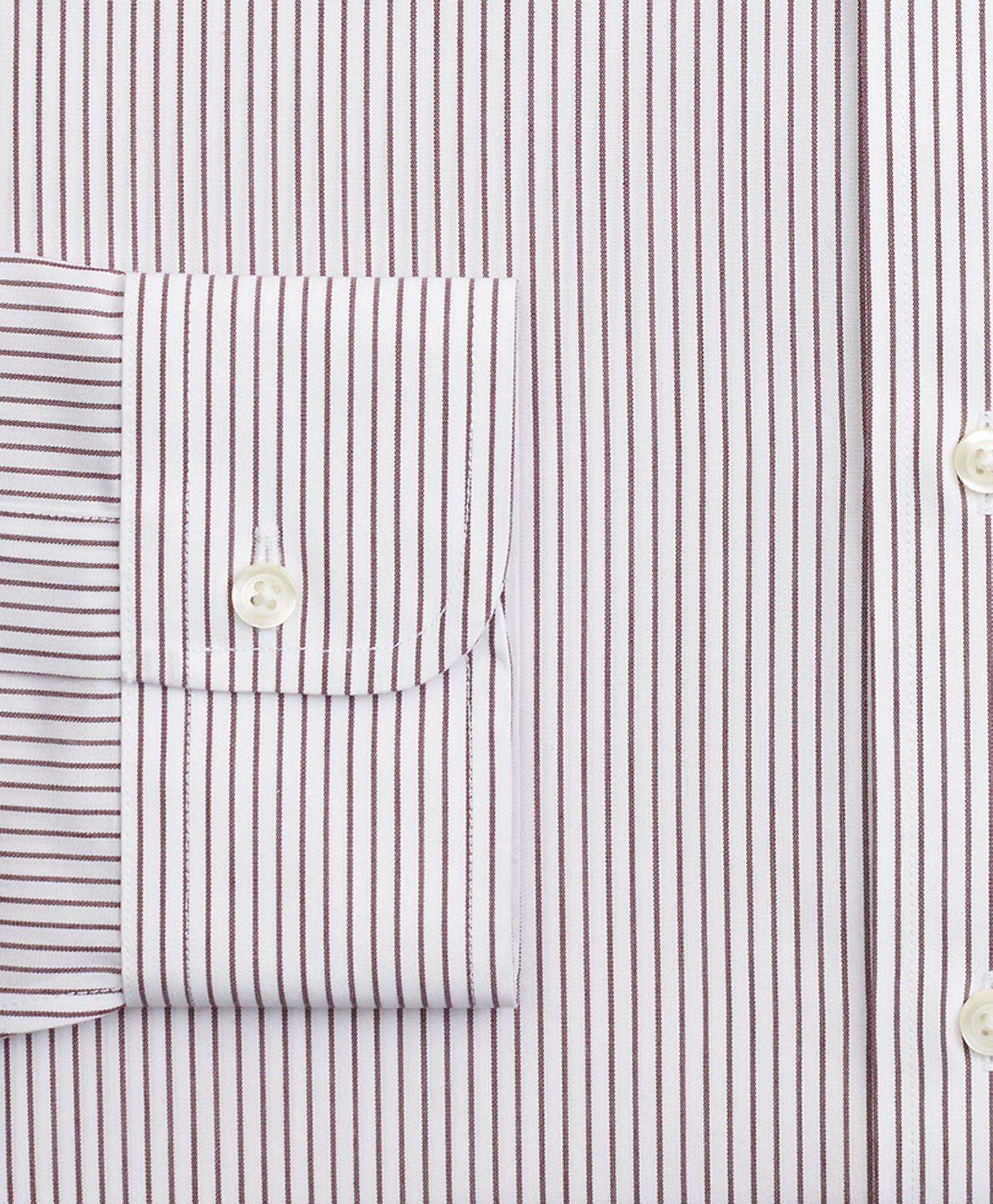 Milano Slim-Fit Dress Shirt, Non-Iron Stripe