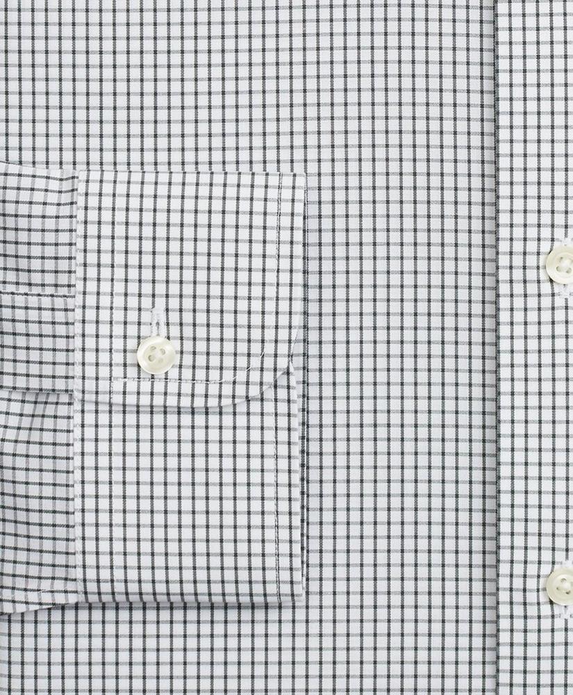Milano Slim-Fit Dress Shirt, Non-Iron Windowpane, image 3