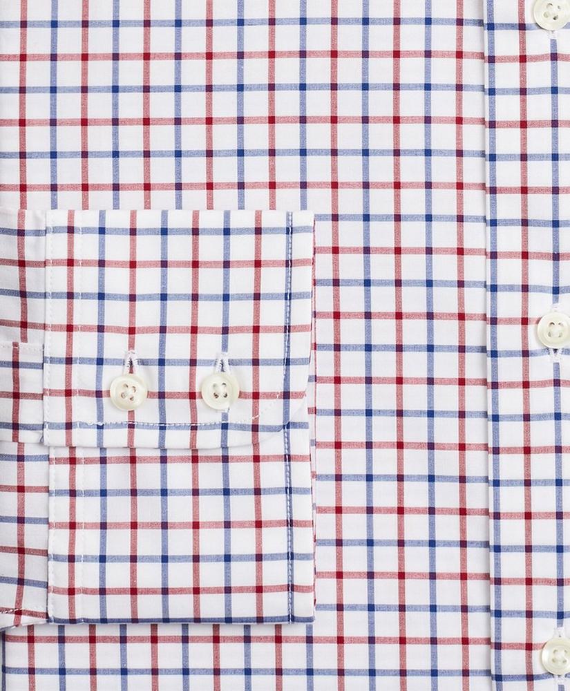 Luxury Collection Madison Relaxed-Fit Dress Shirt, Franklin Spread Collar Bold Windowpane, image 3