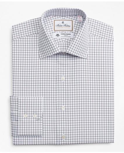 Luxury Collection Madison Relaxed-Fit Dress Shirt, Franklin Spread Collar Fine Windowpane, image 4