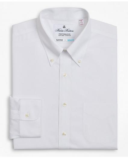 Madison Relaxed-Fit Dress Shirt, Performance Non-Iron with COOLMAX®, Button-Down Collar Broadcloth, image 5