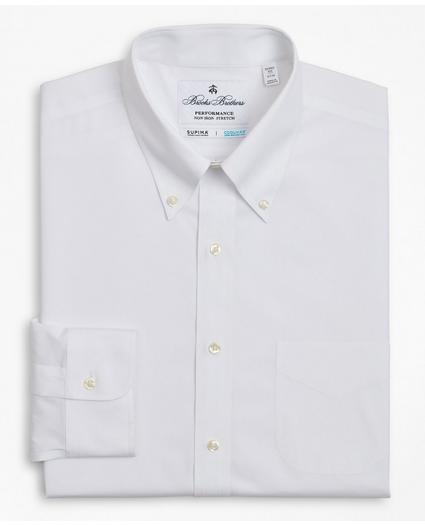 Soho Extra-Slim Fit Dress Shirt, Performance Non-Iron with COOLMAX®, Button-Down Collar Broadcloth, image 5