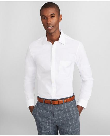 Milano Slim Fit Dress Shirt, Performance Non-Iron with COOLMAX®, Ainsley Collar Broadcloth, image 1