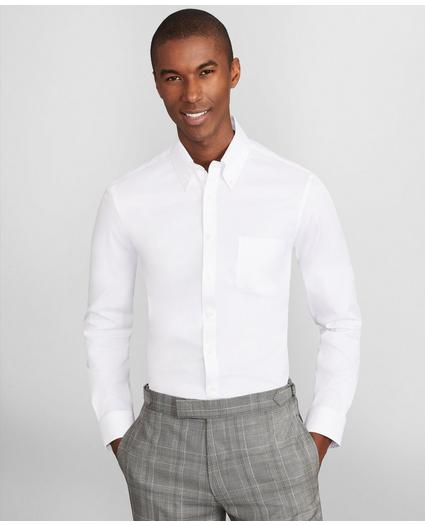 Soho Extra-Slim Fit Dress Shirt, Performance Non-Iron with COOLMAX®, Button-Down Collar Twill, image 1
