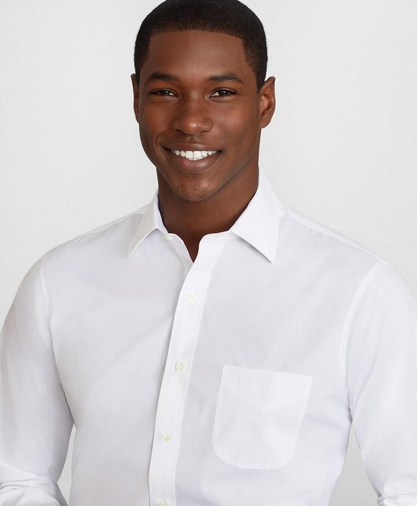 Regent Regular-Fit Dress Shirt, Performance Non-Iron with COOLMAX®, Ainsley Collar Twill, image 1