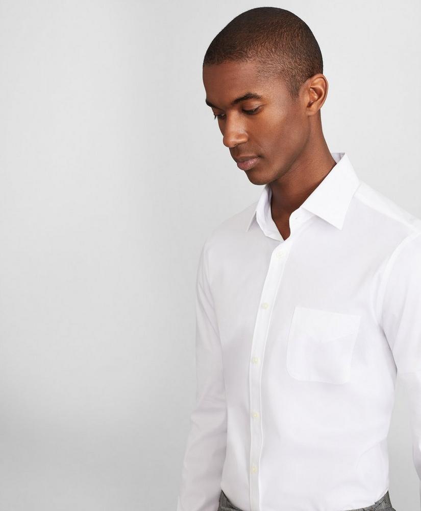 Soho Extra-Slim Fit Dress Shirt, Performance Non-Iron with COOLMAX®, Ainsley Collar Twill, image 1