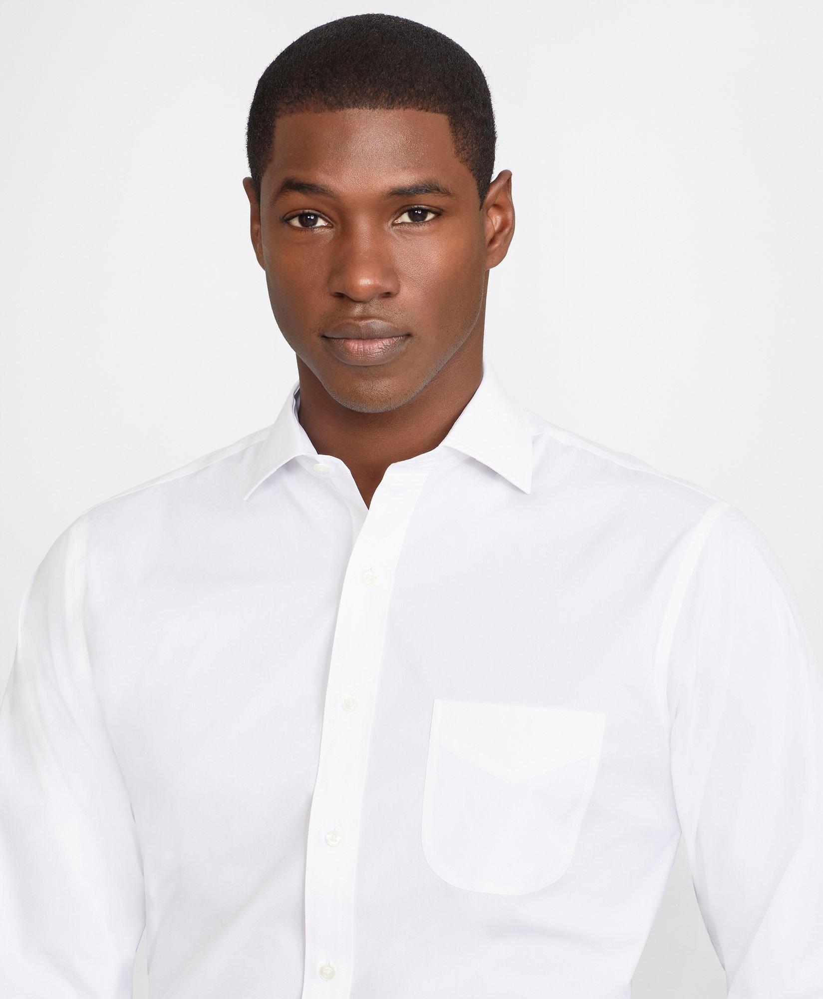 Brooks brothers regent white sales shirt