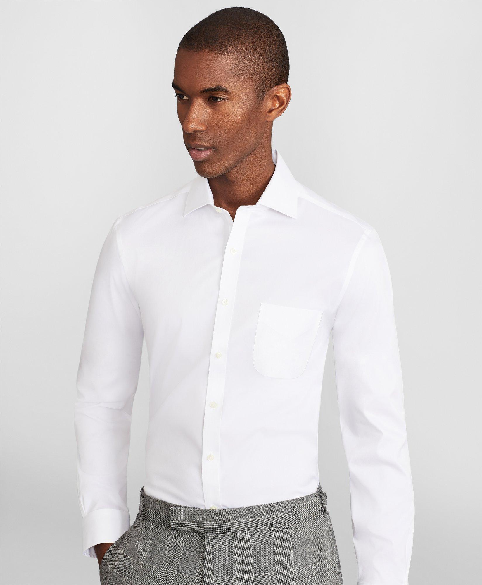 Brooks brothers store fitted shirts