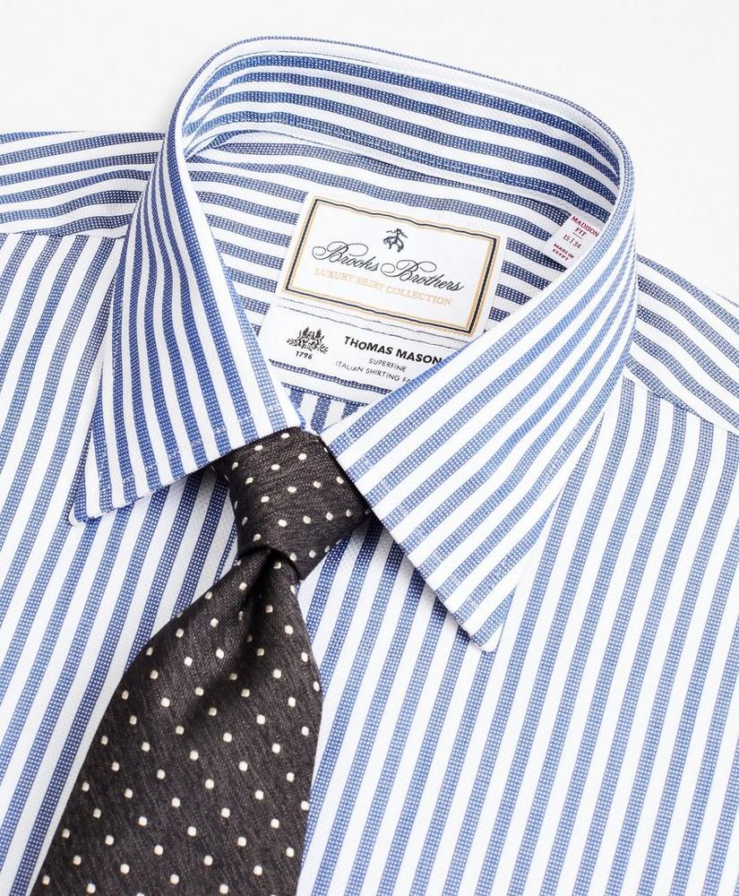 Luxury Collection Madison Relaxed-Fit Dress Shirt, Franklin Spread Collar Bengal Stripe, image 2