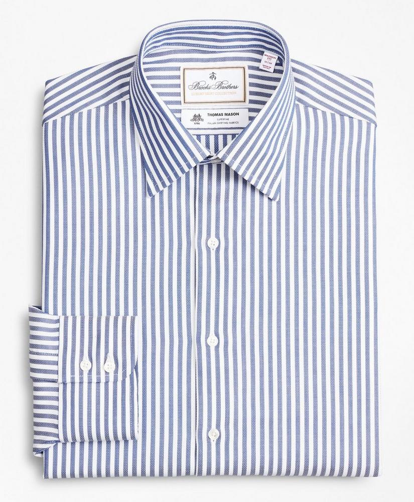 Luxury Collection Madison Relaxed-Fit Dress Shirt, Franklin Spread Collar Bengal Stripe, image 4